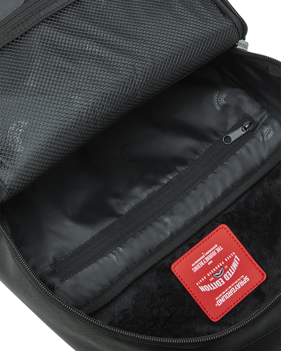 Shark Central (Blk on Blk) Backpack (Dlxv) - Image 10