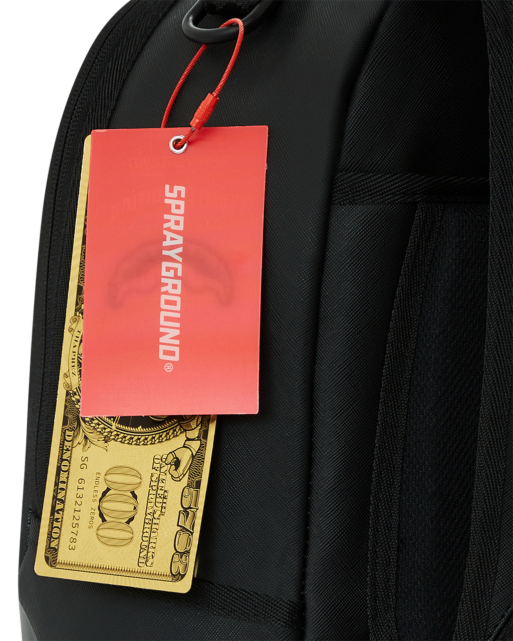Shark Central (Blk on Blk) Backpack (Dlxv) - Image 12