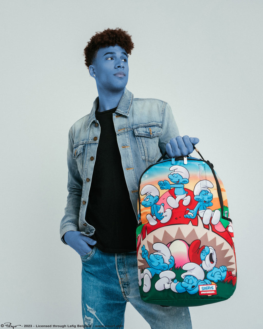 Smurfs Mushroom Chill Backpack - Image 2