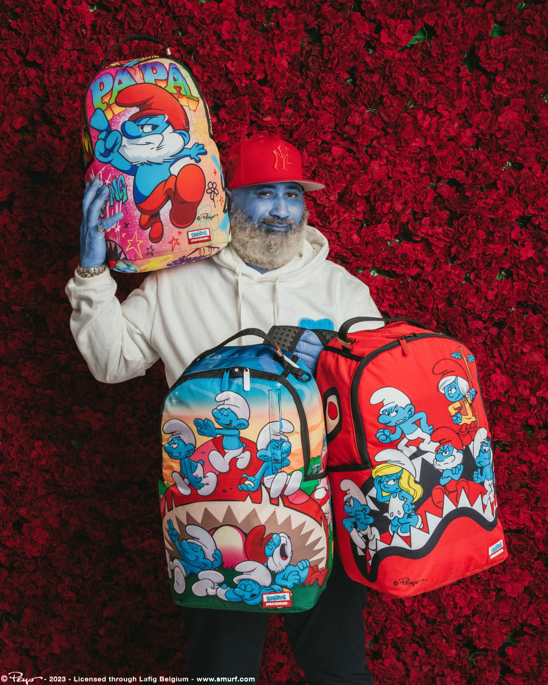 Smurfs Mushroom Chill Backpack - Image 8