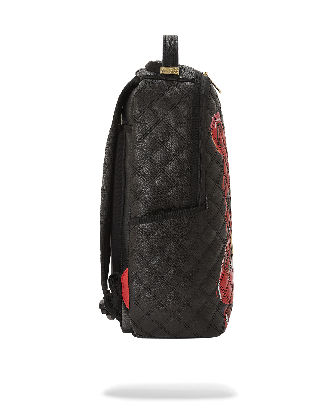 Quilt Hand Painted Diablo Bear Backpack (Dlxv) - Image 5