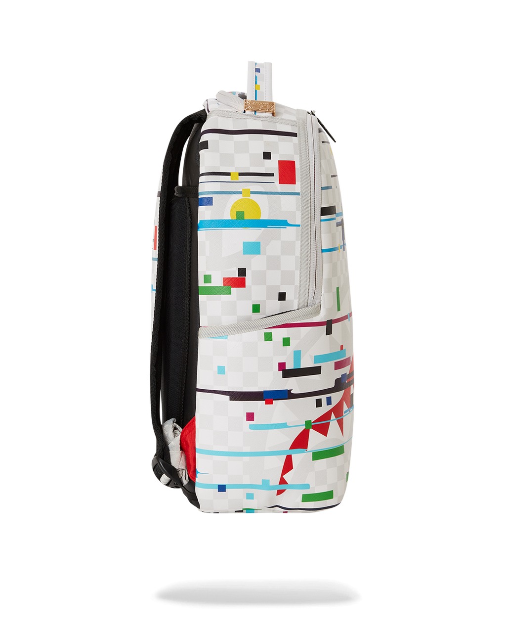 Sharks in Paris Glitch Rider Backpack (Dlxv) - Image 5