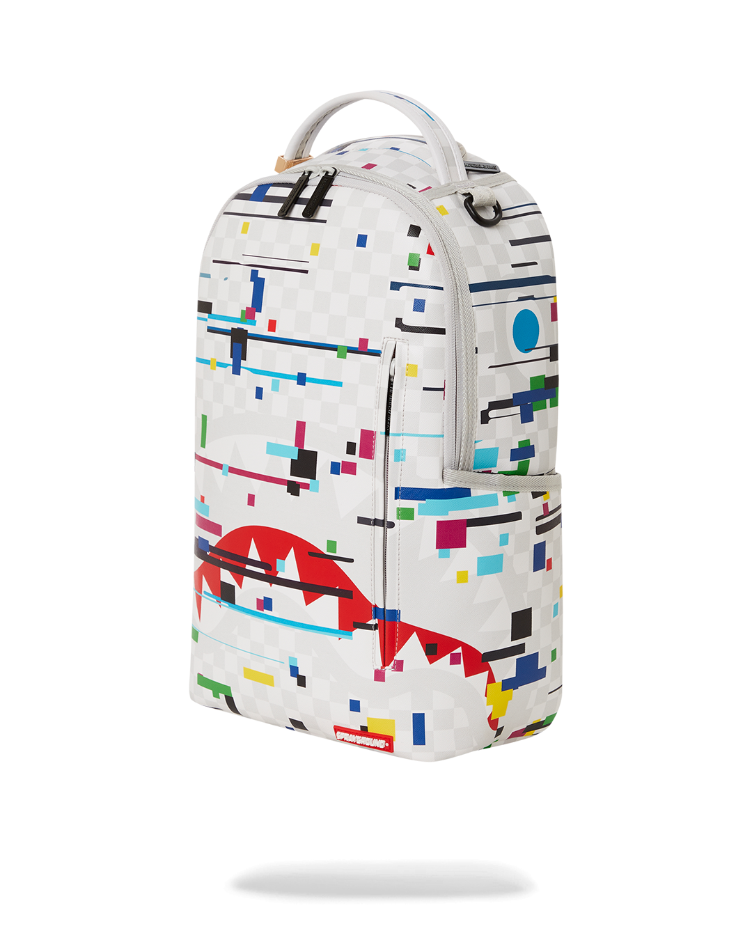 Sharks in Paris Glitch Rider Backpack (Dlxv) - Image 7