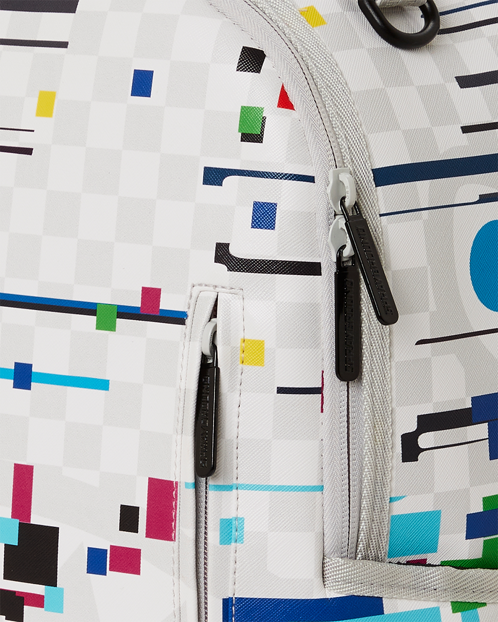 Sharks in Paris Glitch Rider Backpack (Dlxv) - Image 11