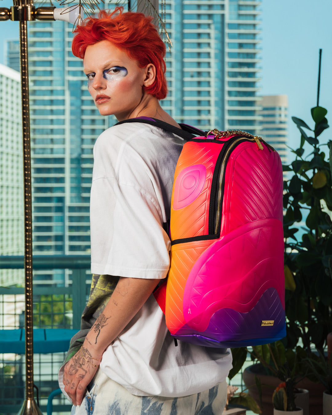 Sunburst Wave Backpack (Dlxv) - Image 8