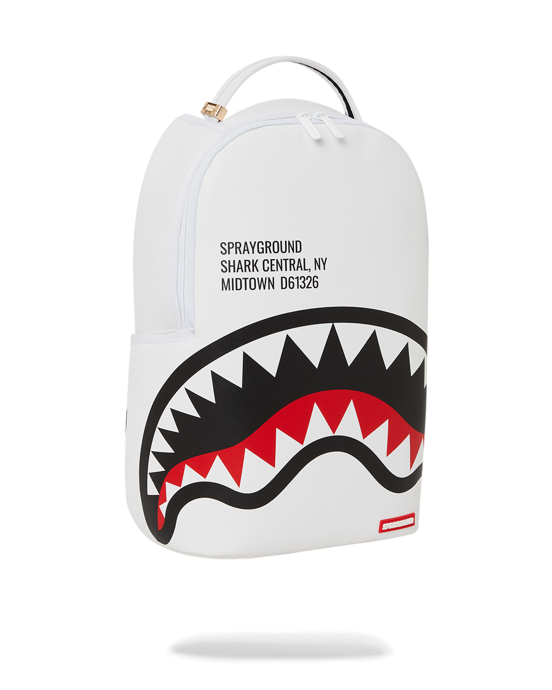 Shark Central (Wht) Backpack (Dlxv) - Image 3