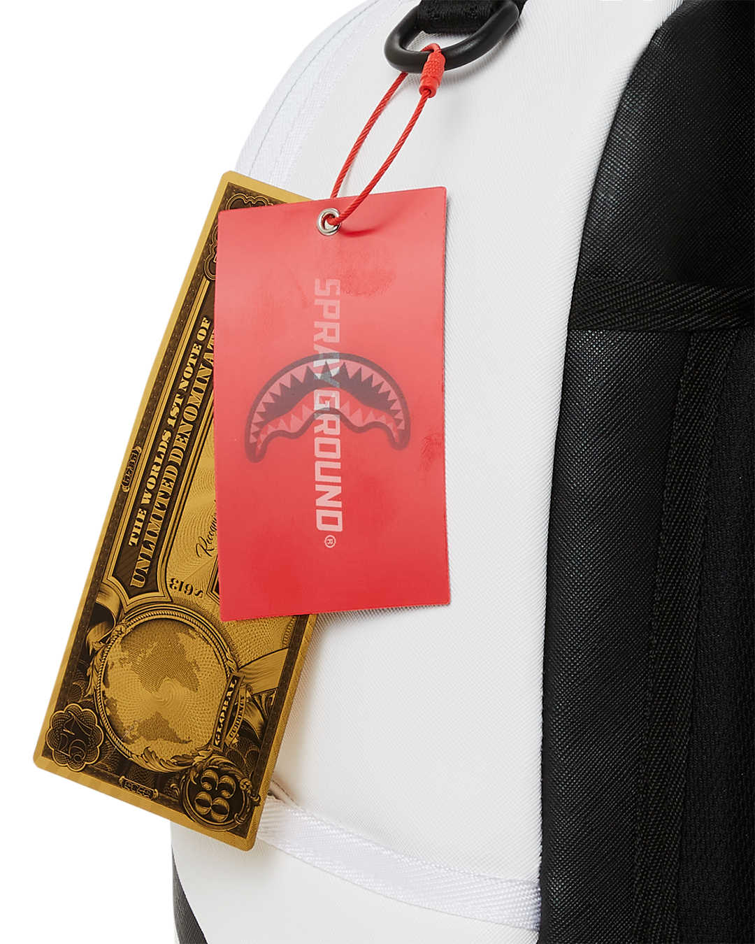 Shark Central (Wht) Backpack (Dlxv) - Image 13