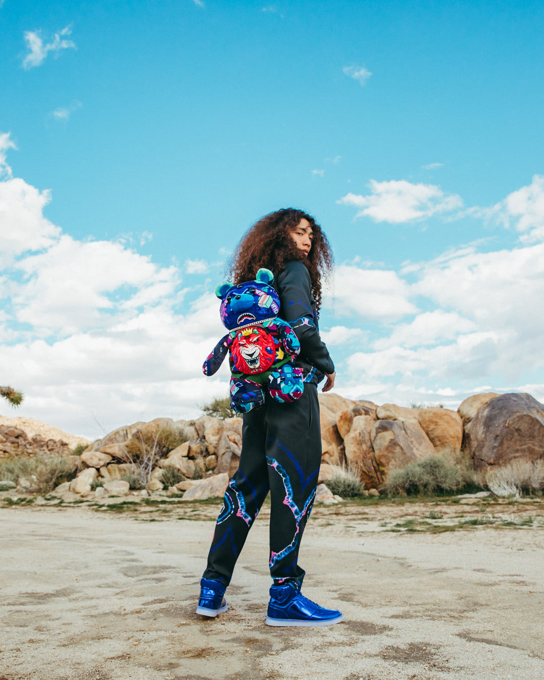 Astro Twilight Moneybear Teddybear Backpack - Image 6