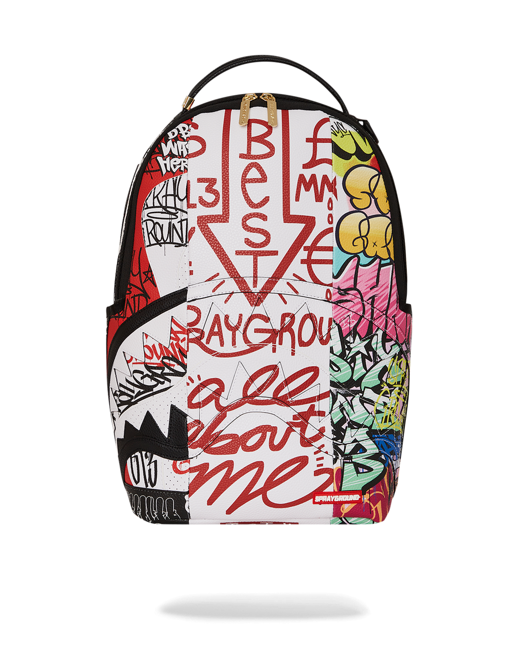 TRI-SPLIT GRAFFITI BACKPACK (DLXV)