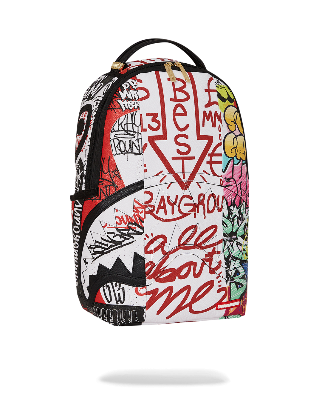 Tri-Split Graffiti Backpack (Dlxv) - Image 3