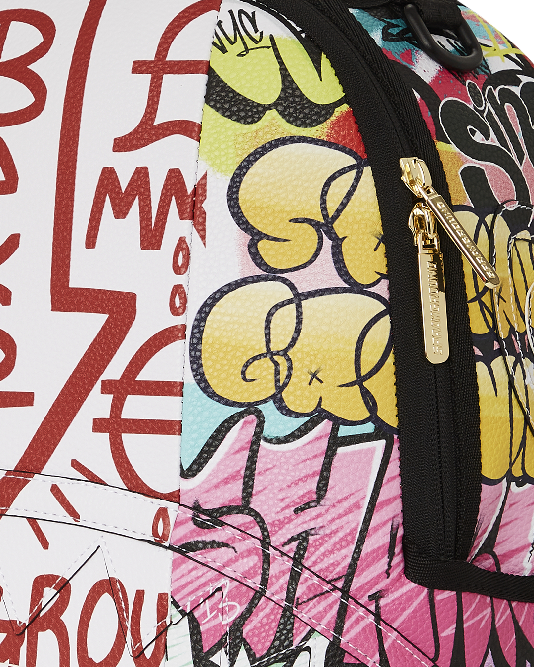 Tri-Split Graffiti Backpack (Dlxv) - Image 10