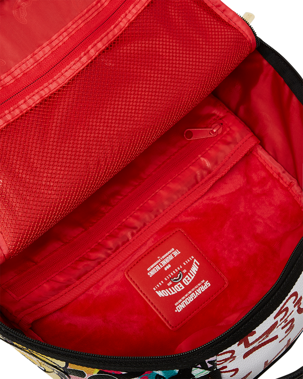 Tri-Split Graffiti Backpack (Dlxv) - Image 11