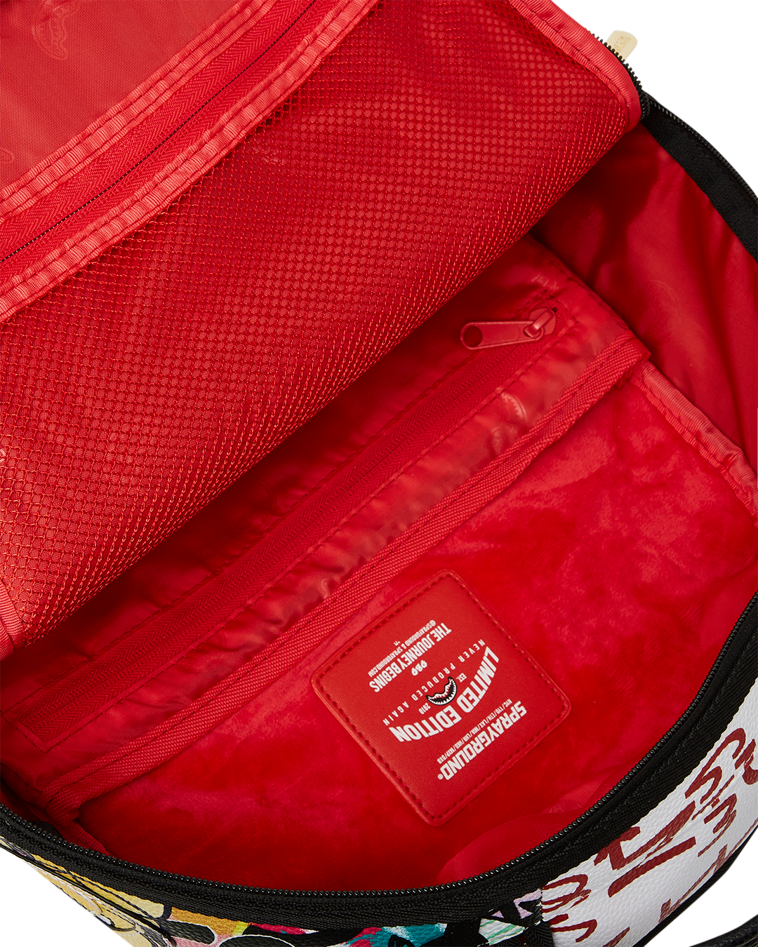 Tri-Split Graffiti Backpack (Dlxv) - Image 11