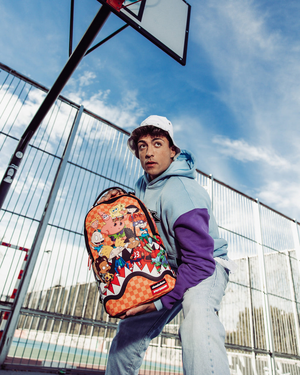 Nickelodeon Shark Feast Backpack (Dlxv) - Image 2