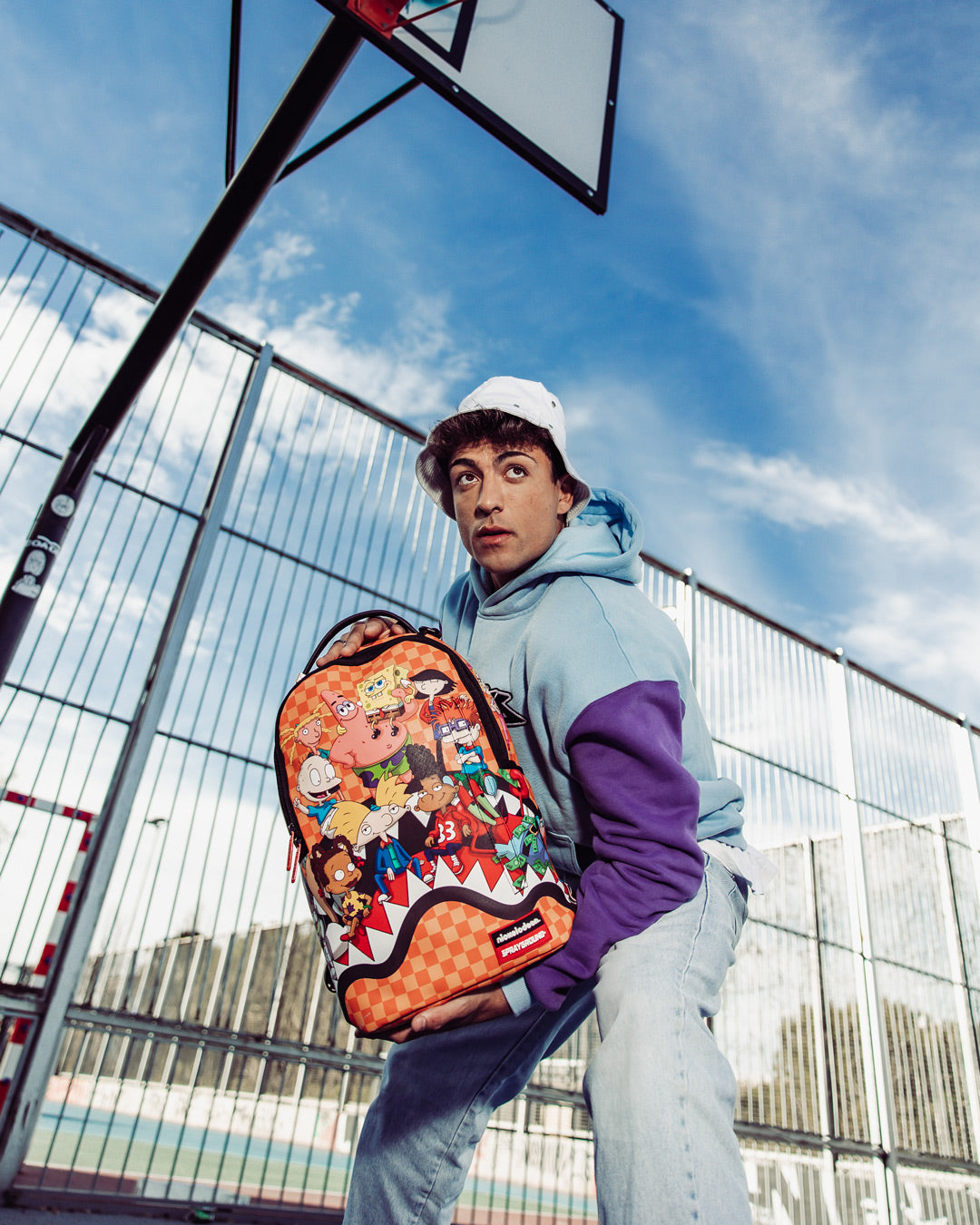 Nickelodeon Shark Feast Backpack (Dlxv) - Image 2