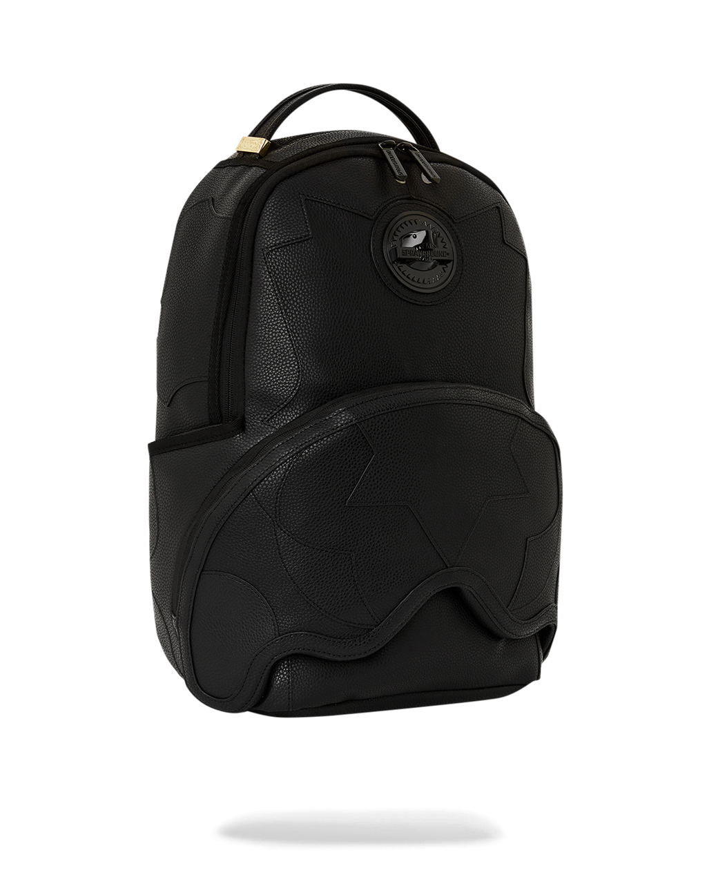 Heavy Metal Shark Black Backpack (Dlxv) - Image 3
