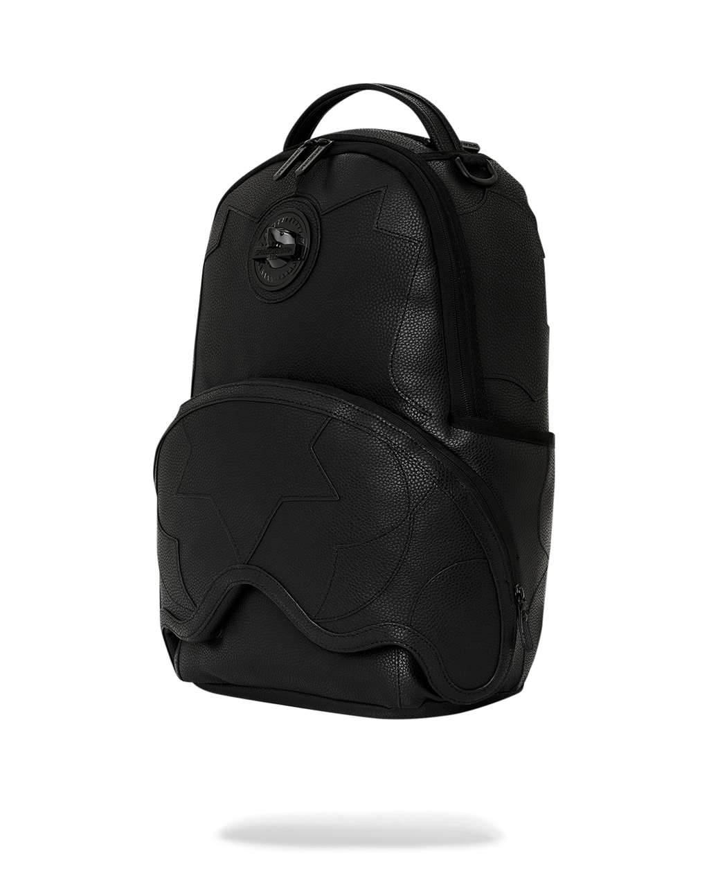 Heavy Metal Shark Black Backpack (Dlxv) - Image 7