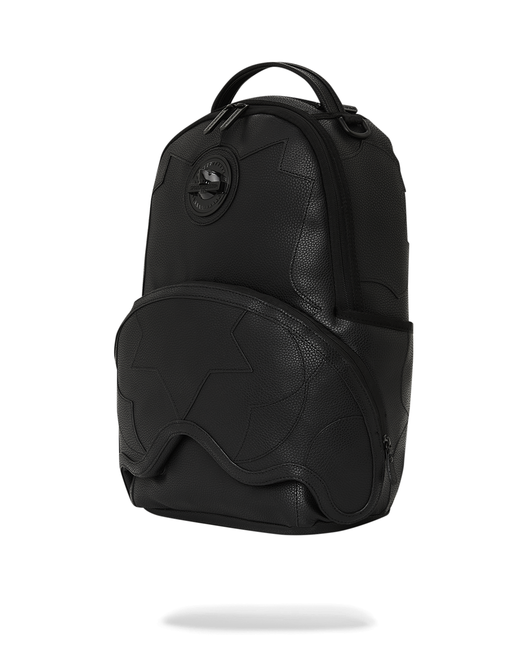 Heavy Metal Shark Black Backpack (Dlxv) - Image 7