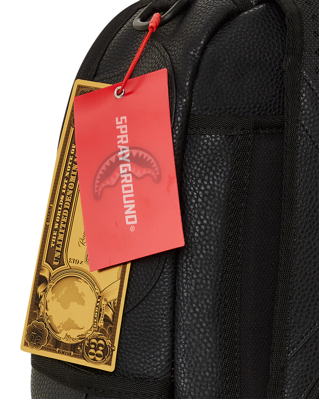 Heavy Metal Shark Black Backpack (Dlxv) - Image 14