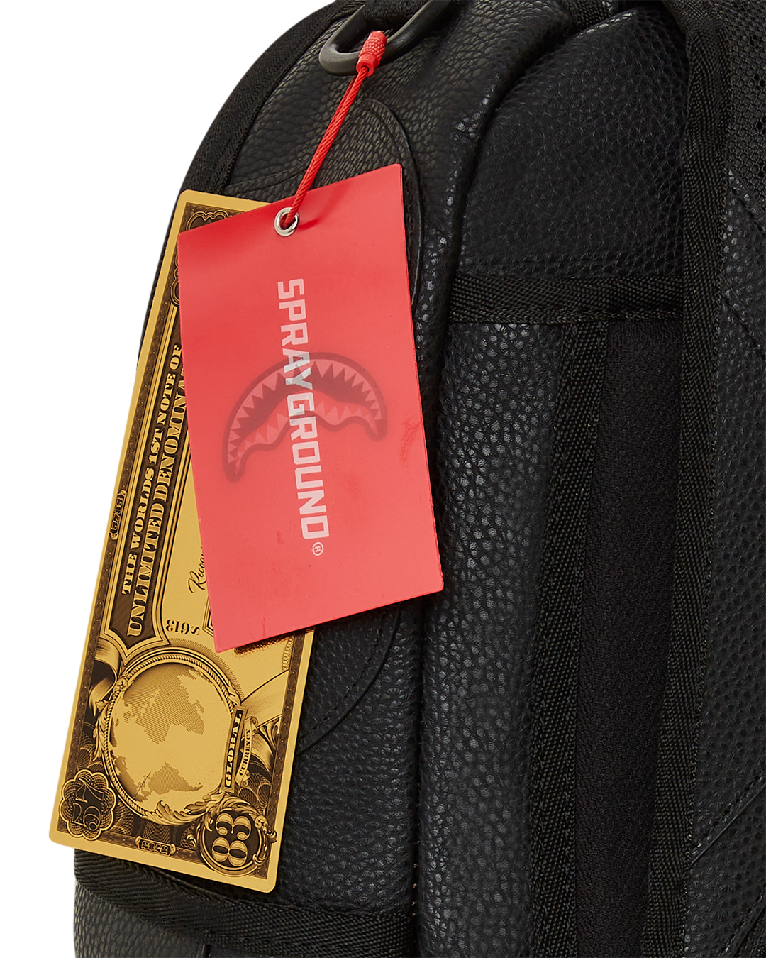 Heavy Metal Shark Black Backpack (Dlxv) - Image 14