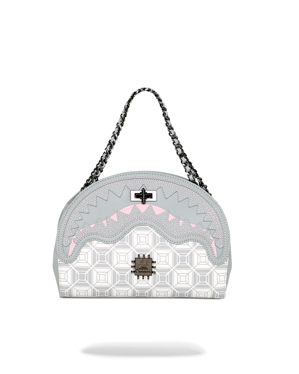 A.I.8 African Intelligence Booked & Busy Shark Handbag - Image 3