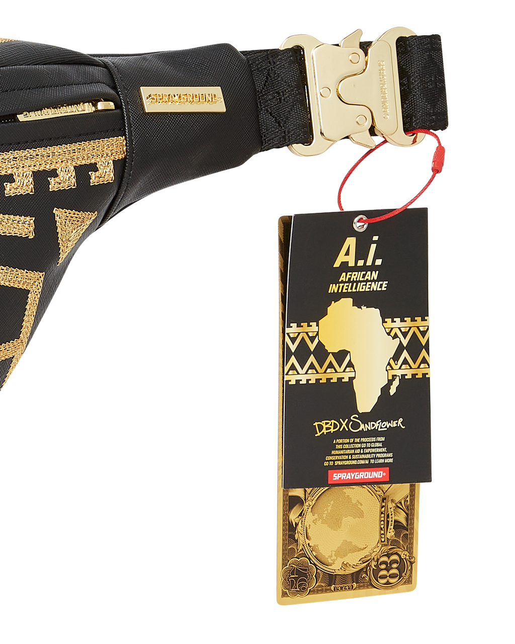 A.I.8 African Intelligence Path to the Future II Savvy Crossbody - Image 8