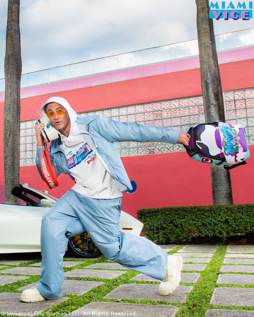 Miami Vice Cellphone Backpack - Image 6