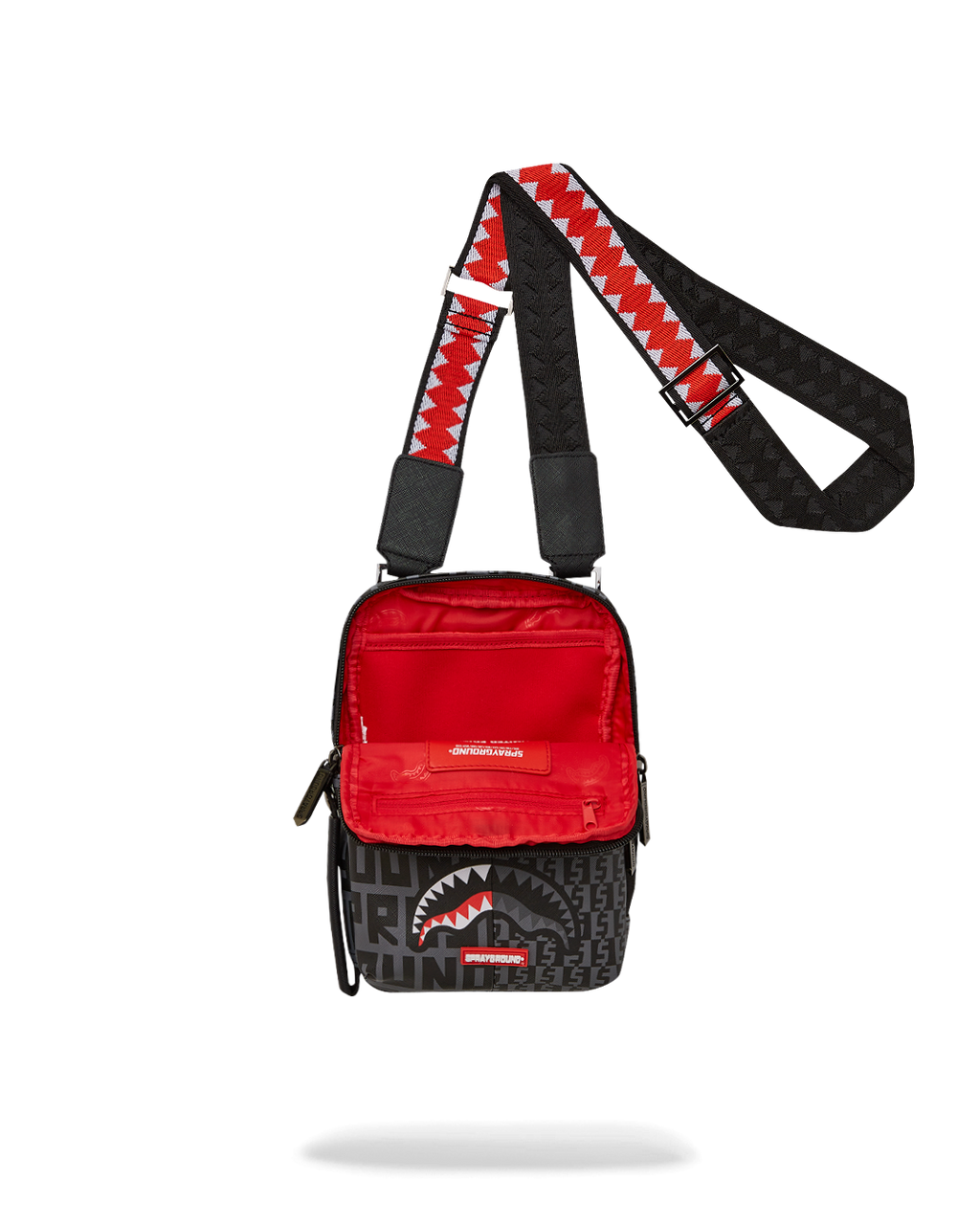 Sharkfinity Stealth Pilot Messenger Sling Bag - Image 5