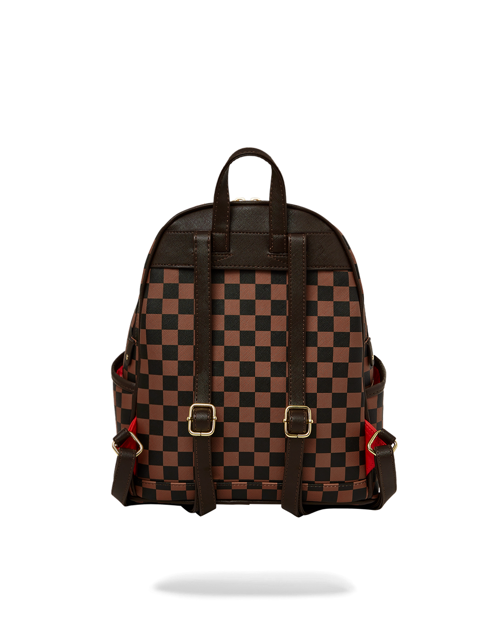 Exterior Gold Zip Pocket Sharks in Paris Savage Backpack - Image 5