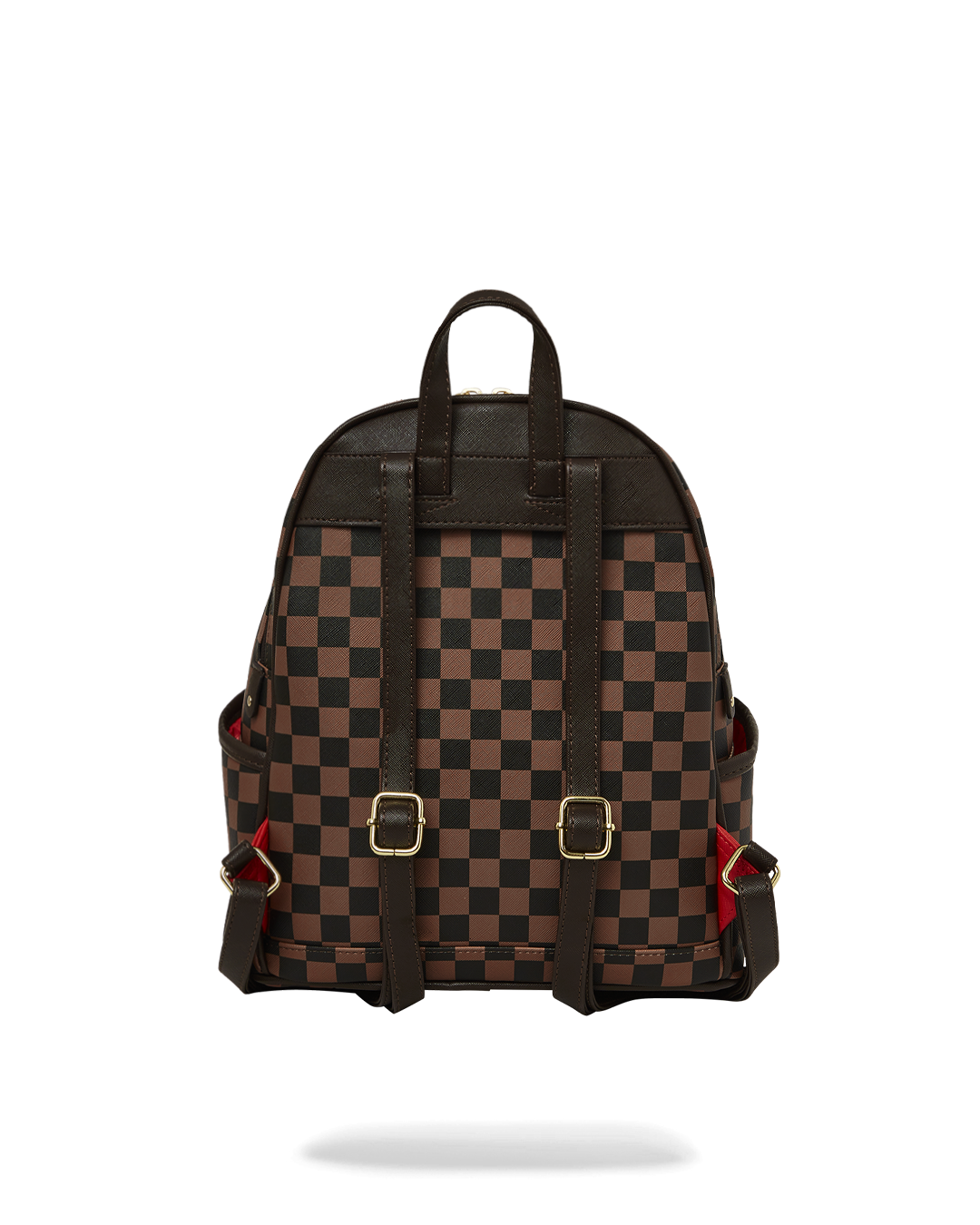 Exterior Gold Zip Pocket Sharks in Paris Savage Backpack - Image 5