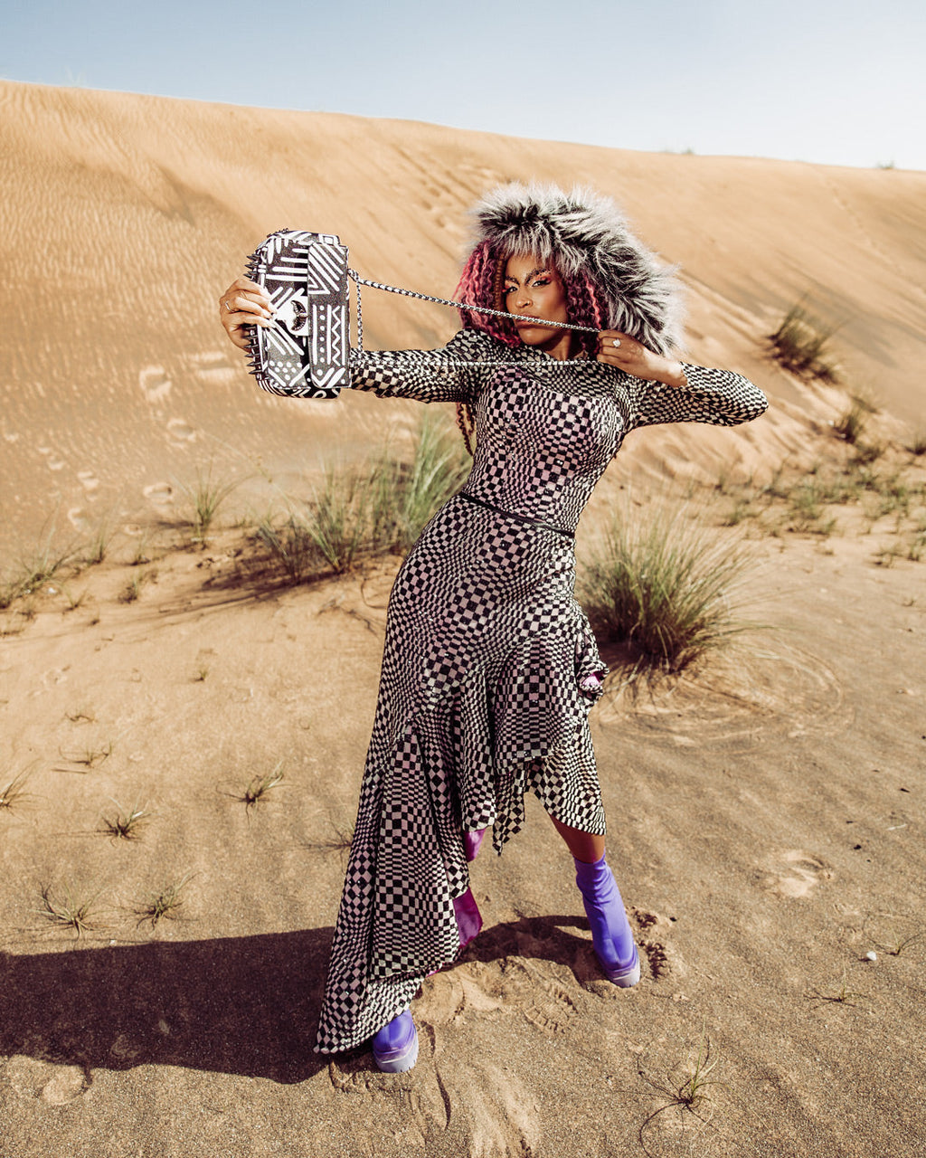 A.I.8 African Intelligence - Origin Story Shark Handbag - Image 4