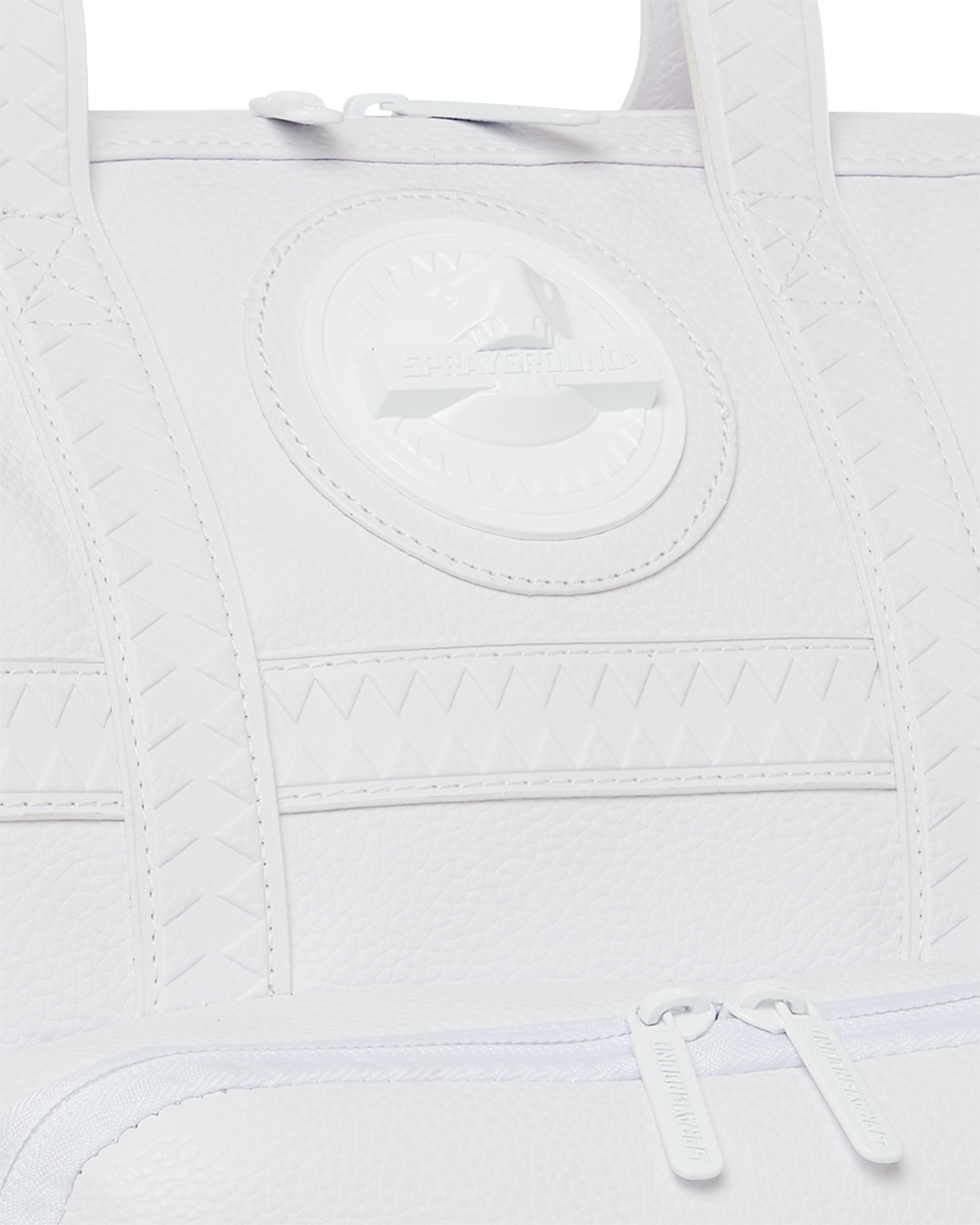 Heavy Metal Shark White Out Biz Top Opener Backpack - Image 11