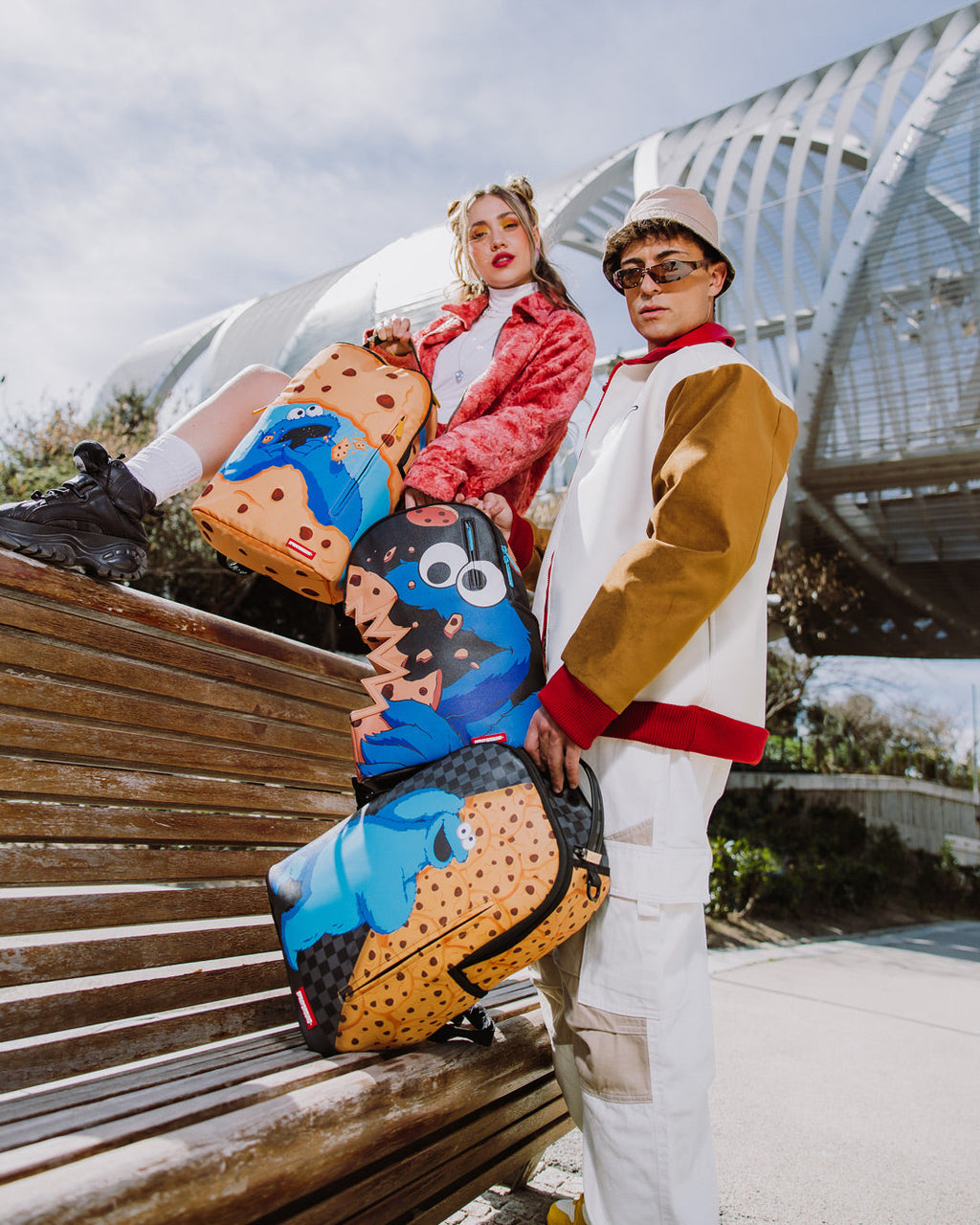 Cookie Monster Reveal Backpack (Dlxv) - Image 7