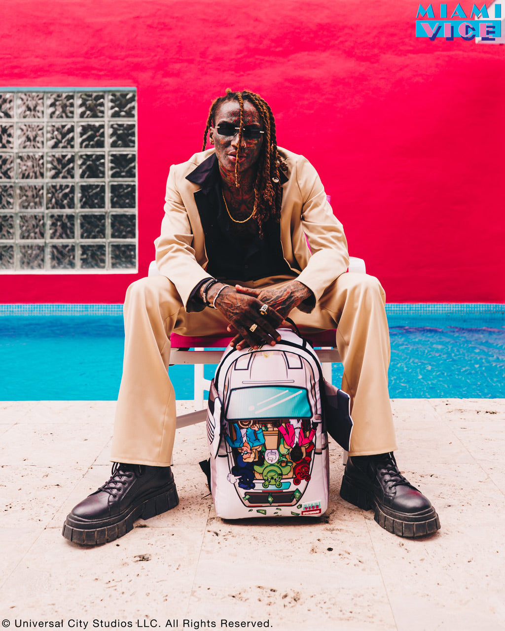 Miami Vice Wings Up Backpack (Dlxv) - Image 2