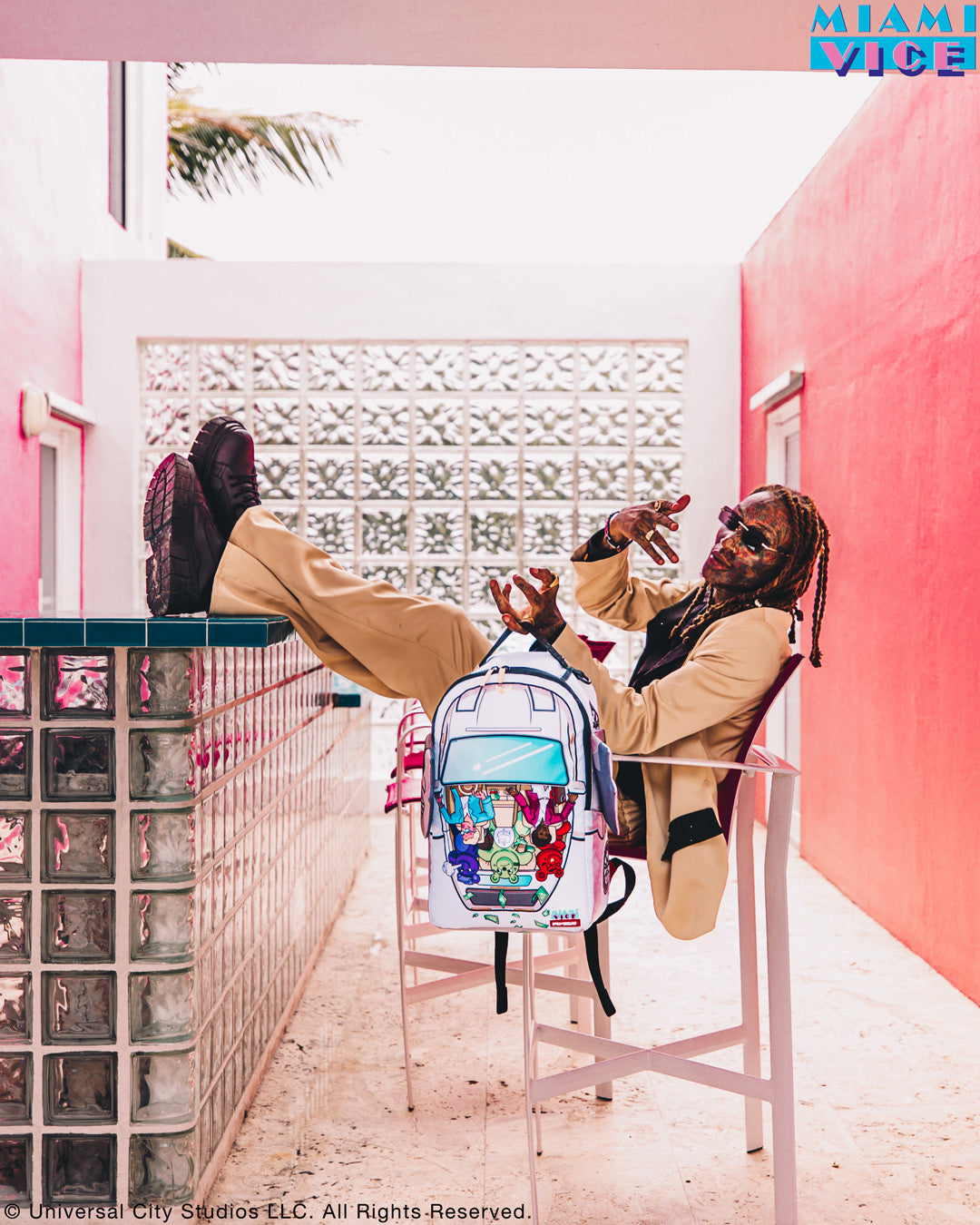 Miami Vice Wings Up Backpack (Dlxv) - Image 4