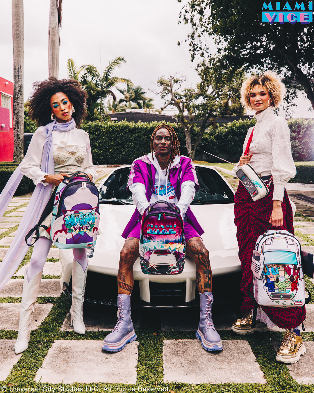 Miami Vice Wings Up Backpack (Dlxv) - Image 10