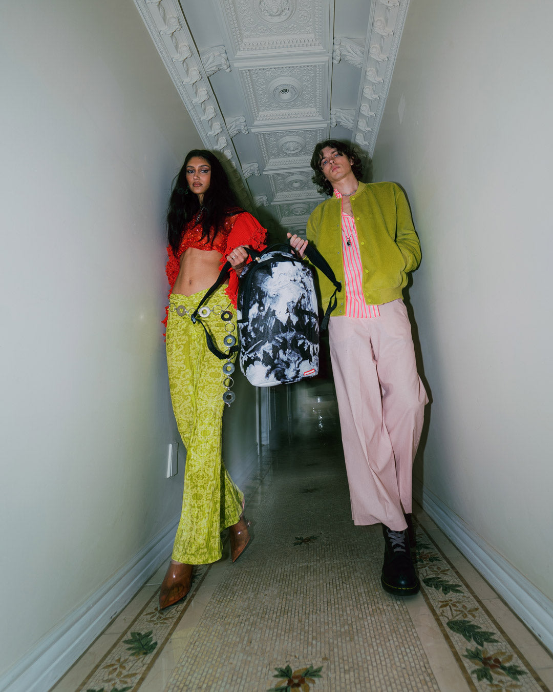 That Marble Effect Dlxsv Backpack - Image 6