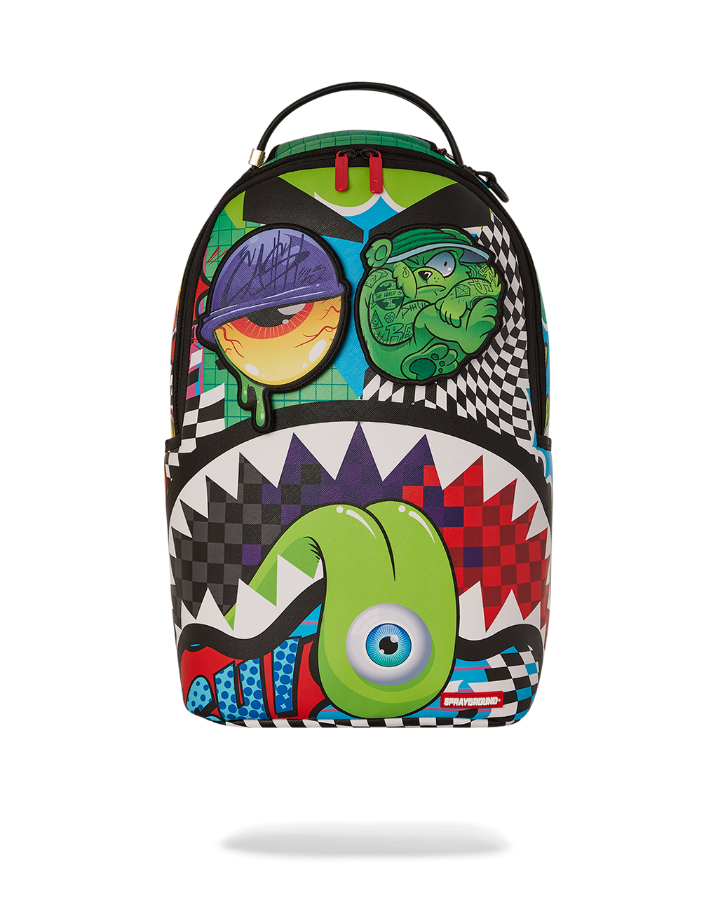 Psycho World of Fun Backpack (with Removable Velcro Eye Patches) - Image 2