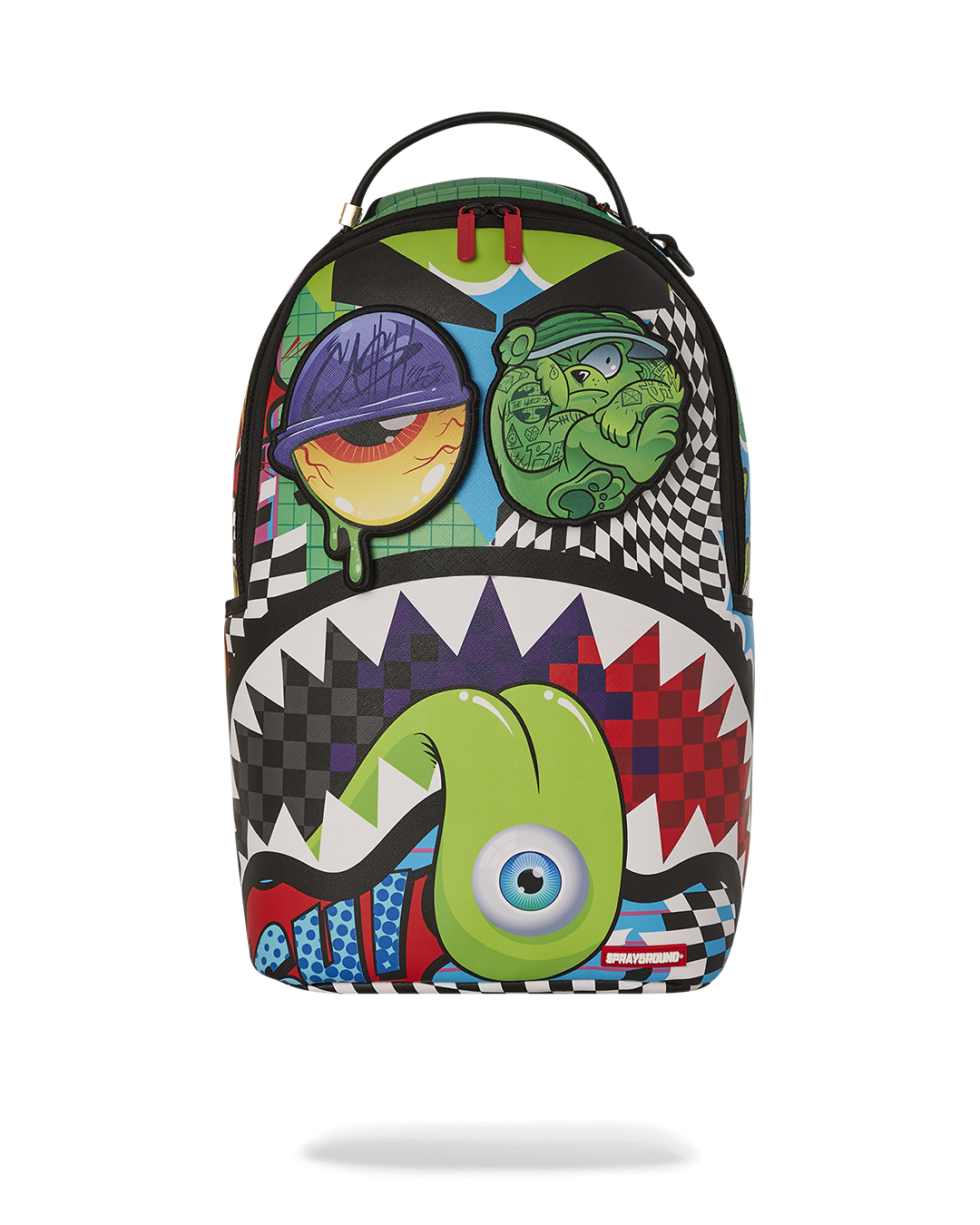 Psycho World of Fun Backpack (with Removable Velcro Eye Patches) - Image 2