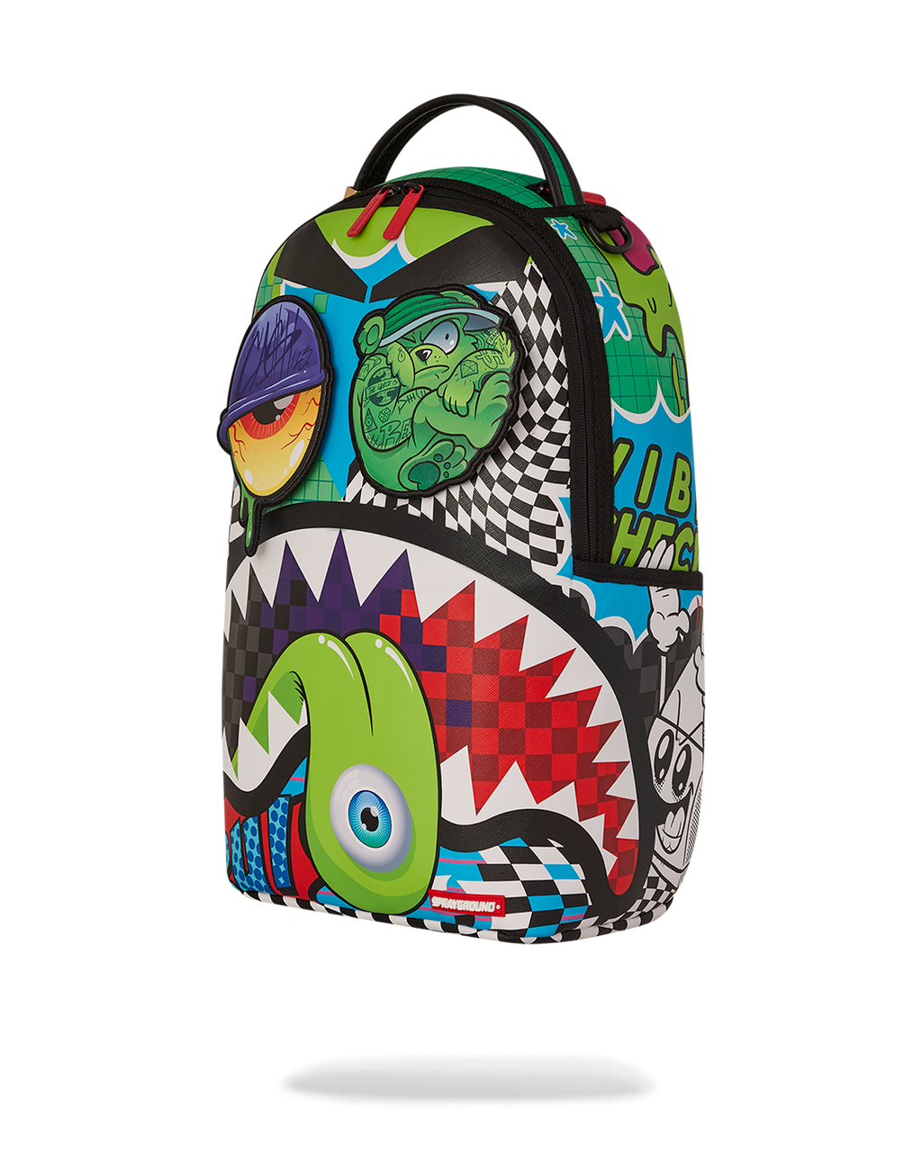 Psycho World of Fun Backpack (with Removable Velcro Eye Patches) - Image 10