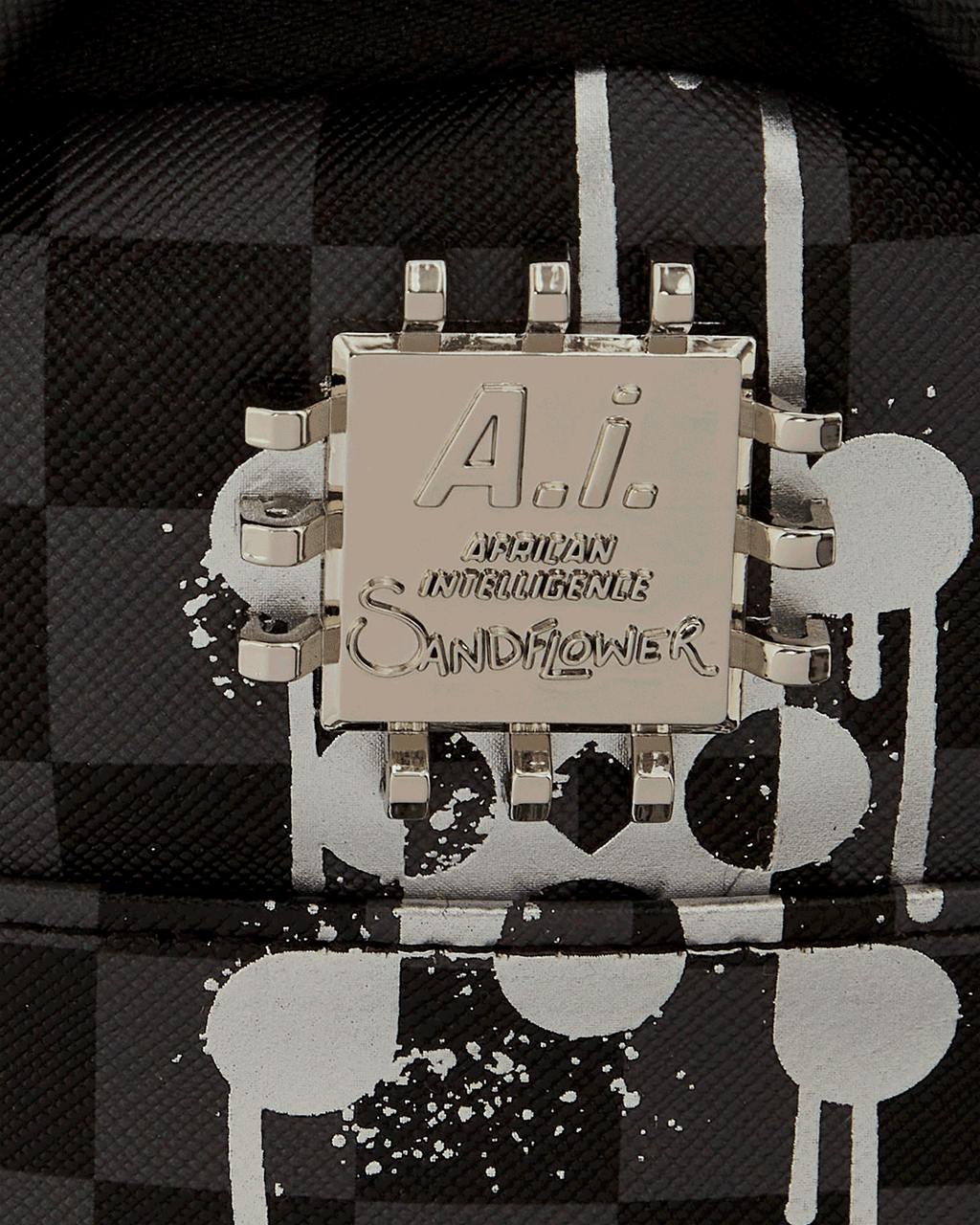 African Intelligence 9 Power Glyphics Backpack - Sandflower Collab - Image 19