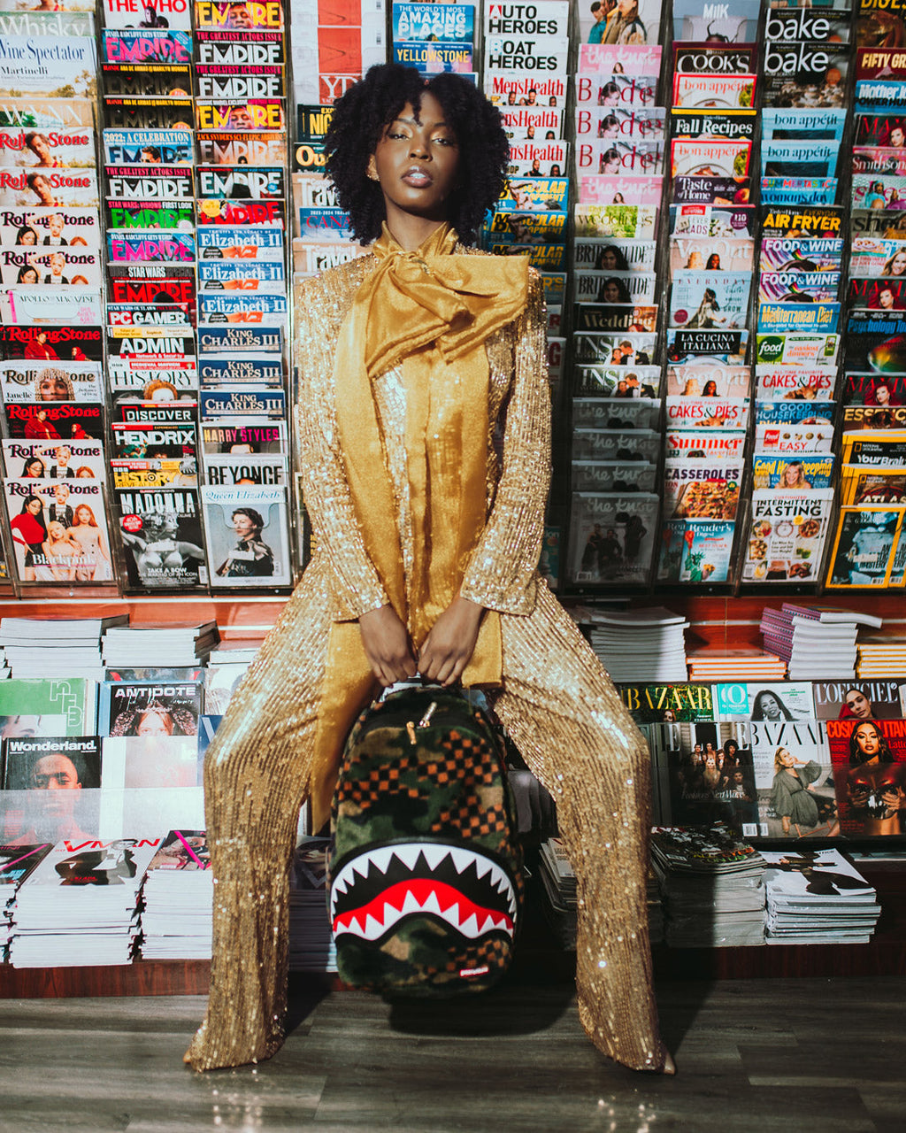 Big Sky Fur Shark Backpack - Image 2