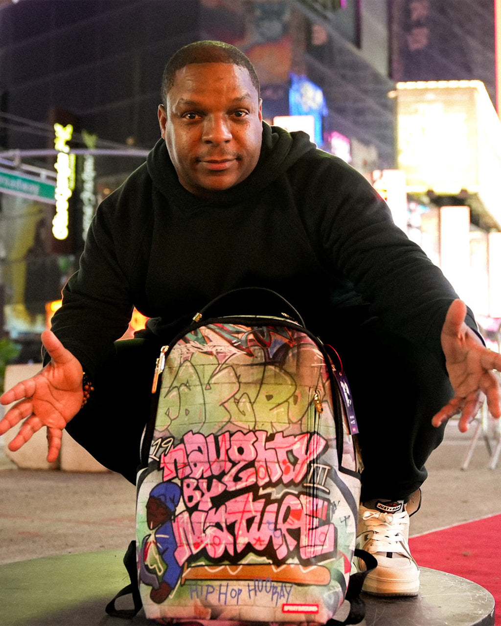 Naughty by Nature Hip Hop Hooray 30TH Anniversary Collab Backpack - Image 19