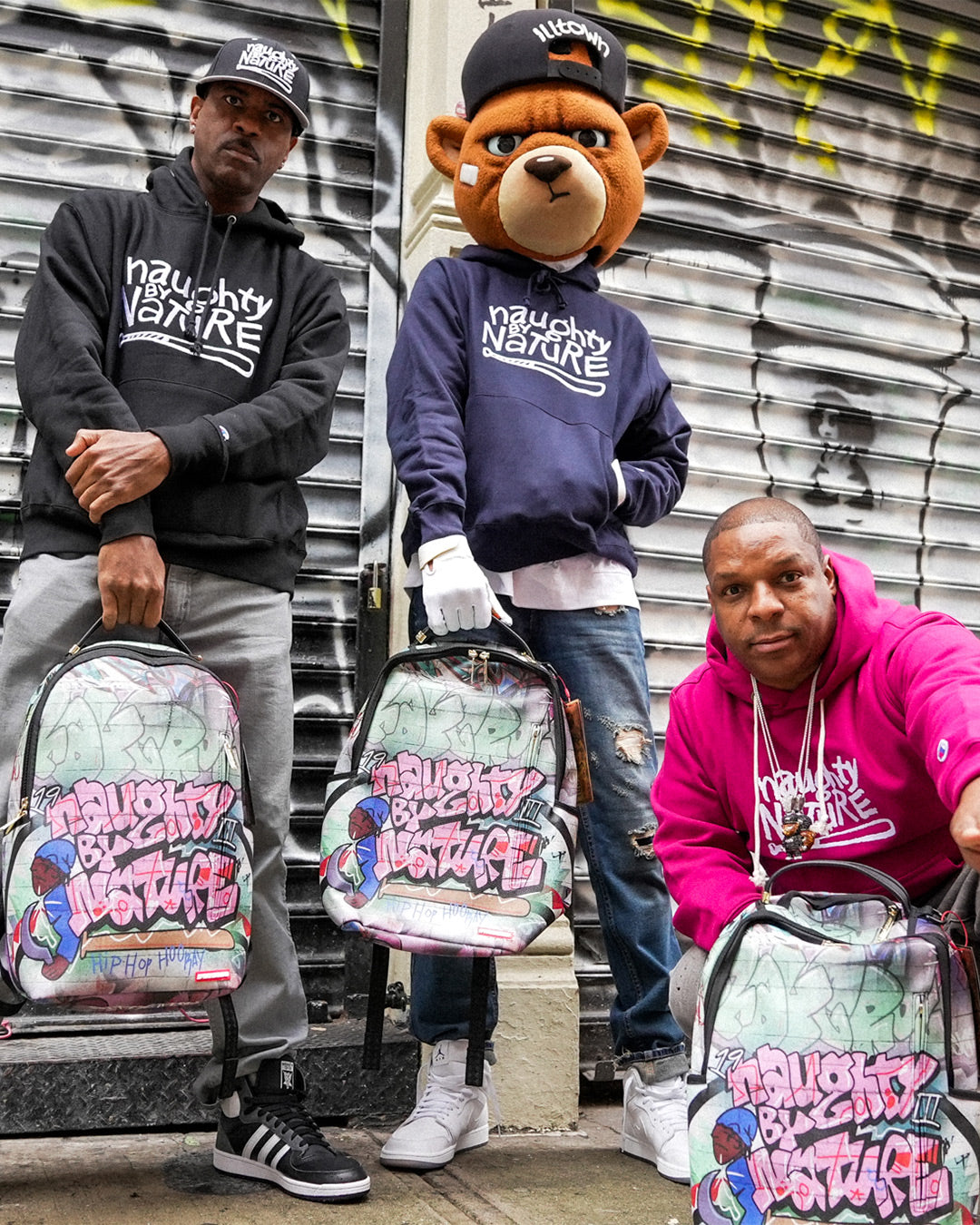 Naughty by Nature Hip Hop Hooray 30TH Anniversary Collab Backpack - Image 8