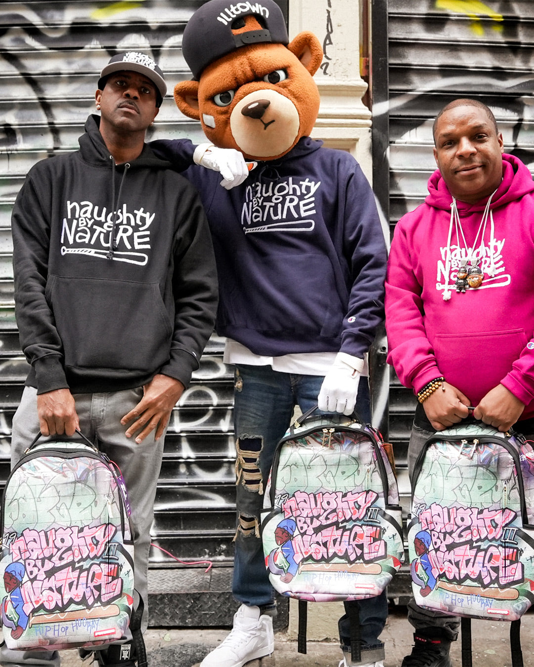 Naughty by Nature Hip Hop Hooray 30TH Anniversary Collab Backpack - Image 10