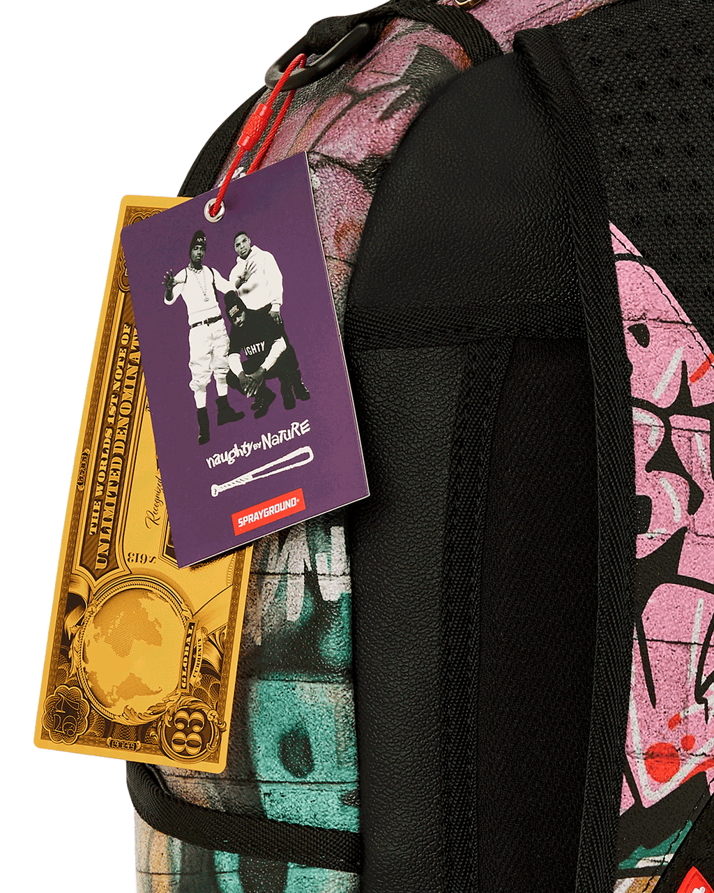 Naughty by Nature Hip Hop Hooray 30TH Anniversary Collab Backpack - Image 20