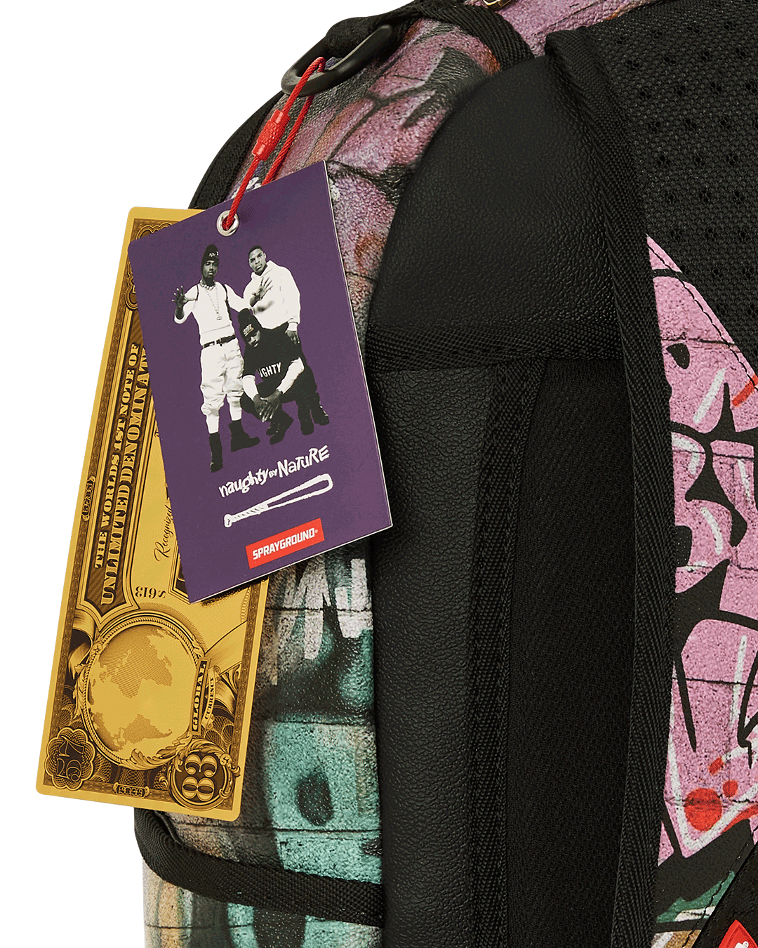 Naughty by Nature Hip Hop Hooray 30TH Anniversary Collab Backpack - Image 20