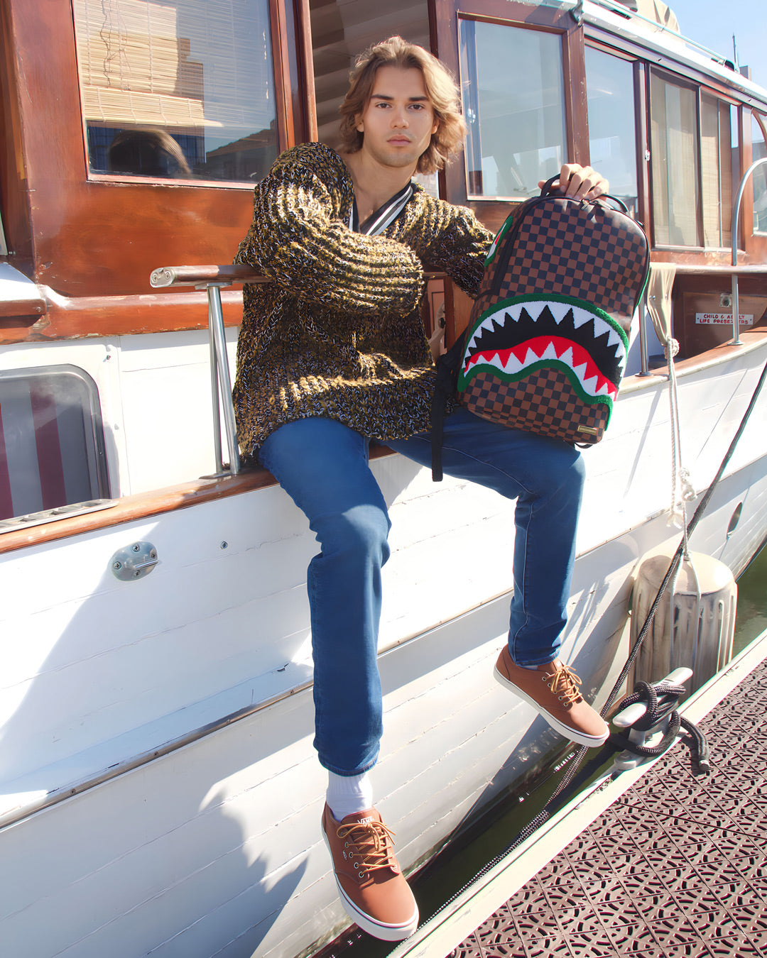 Romeo Air Italia Shark Backpack - Image 6
