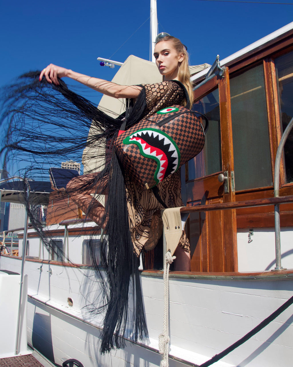 Romeo Air Italia Shark Backpack - Image 10