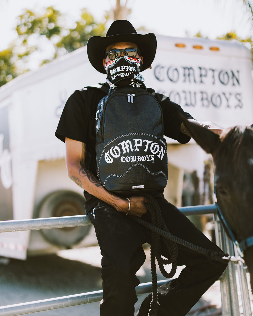 Compton Cowboys Welcome to My City Backpack - Image 9